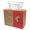 Cascades Pro Tuff-Job Scrim Reinforced Wipers, 9 3/4 x 16 3/4, White, 150/Box, PK6 W202 - alternate 1